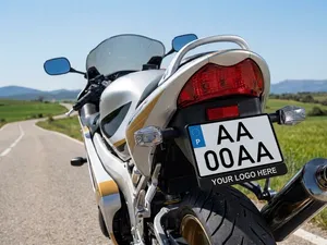 Suporte de Placa Moto