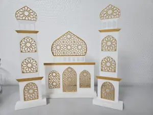 mosque and minaret decoration