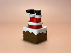 SANTA CHIMNEY CLICKER