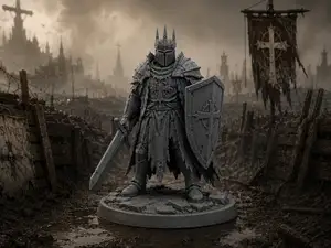 Trench Crusader Classic Knight sword and shield