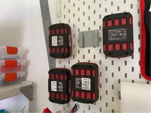 Lidl Parkside 20v Team Battery Ikea Skadis Holder