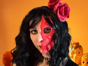 Skinless Half Face Mask