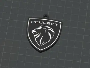 Peugeot keychain