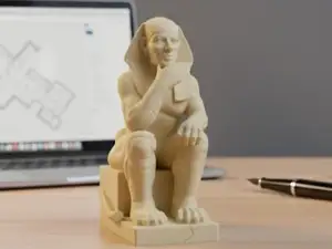 Sphinx Thinking Man