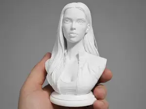 Jessica alba birthday Special 3D Bust Fan Art