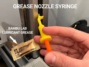 Grease Nozzle Syringe - Z-Axis Lubrication