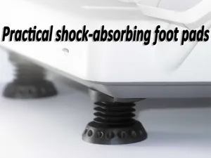 Practical shock-absorbing foot pads