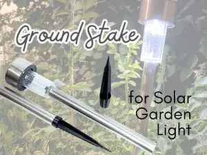 ⌀ 20mm ground stake for solar garden lights