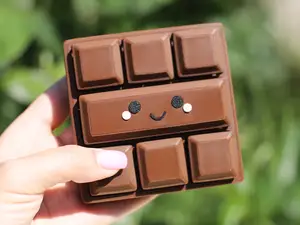 Cute Chocolate Bar Clicker Kawaii Fidget Toy
