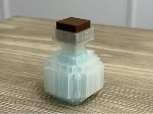 Minecraft potion bottle