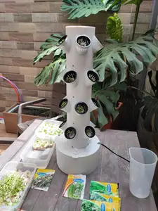 Torre hidropónica modular V2 (con archivo *.3mf)