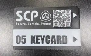 SCP Keycard 05 Prop | Secret Laboratory Game