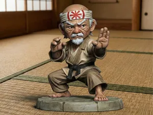 Chibi Sensei Miyagi - The Karate Legend