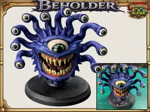 Beholder Eye Tyrant Void: DnD D&D Pathfinder Mini