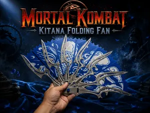 Mortal Kombat Kitana Folding Fan