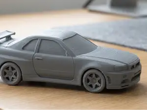 Skyline R34 Keychain