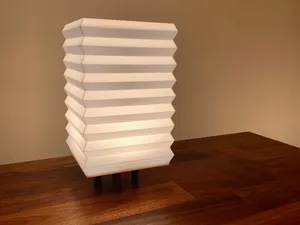 Modern Zigzag Lamp (LED Lamp kit)