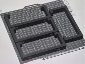 LED Matrix Wandhalter