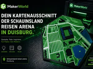 Schauinsland Reisen Arena 3D Stadtkarte MSV