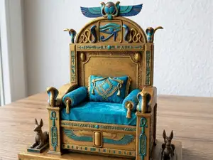 Monster High Cleo de Nile Egyptian Doll Throne