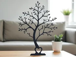 Minimalist Tree Decor - Print In Place