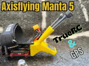 Axisflying MANTA 5 | Antennas and GPS mount