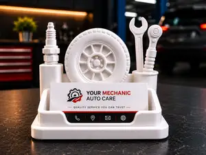 Mechanic Business Card Holder