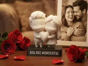 Cute Couple - "You Are Wonderful" - Valentine Gift