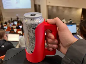 White Monster Mug