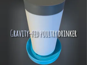 Gravity Poultry Drinker