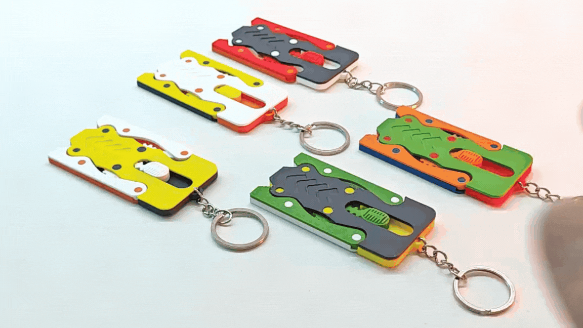 Robotic Claw Keychain