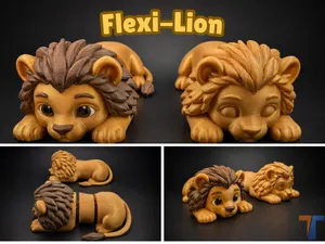 Handsome Flexi-Lion