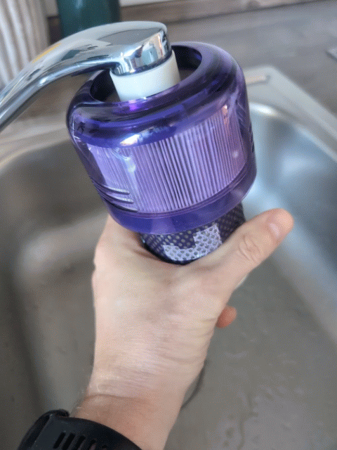 Dyson V11 & V15 Adapter zur Reinigung des Filters