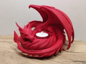 Dragon tealight holder
