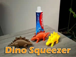 Dinosaur Toothpaste Squeeze