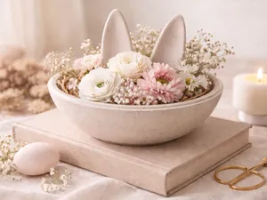 Schale Hasenohren Ostern