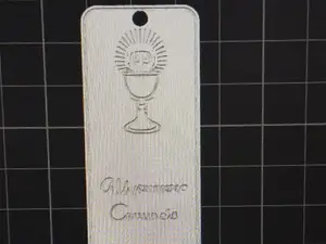 Targeta de regalos para la comunion