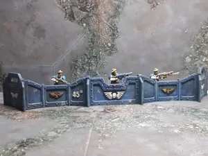 Verteidigungswall Astra Militarum W40k 11. Edition