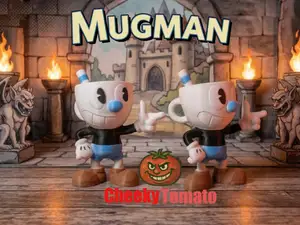 Mugman – The Cuphead Show DeskBuddy