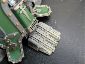 big combat robot with pilots complete