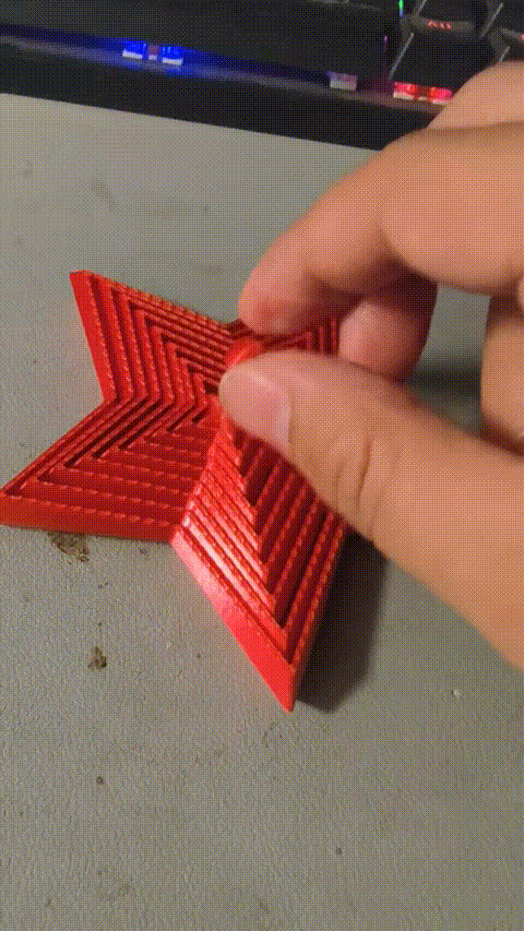 摆摊五角星萝卜塔