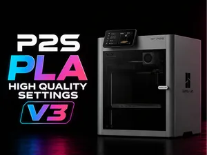 P2S PLA High Quality Settings V3 – Test Print