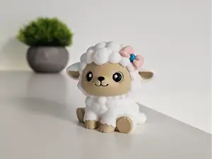 Cute Sheep – Multi Color Figurine