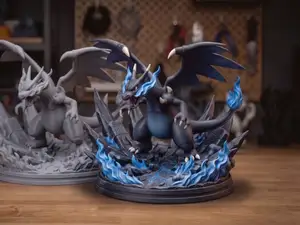Mega Charizard X Epic Display Figure