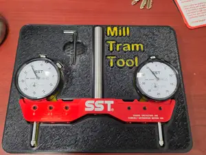 SST 6" Mill Tram Tool Tray