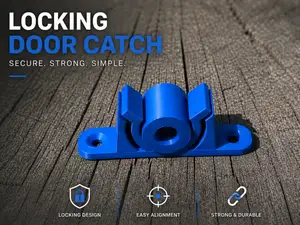 Locking Door Catch – Simplified Version