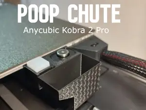 Poop Chute Anycubic Kobra 2 Pro