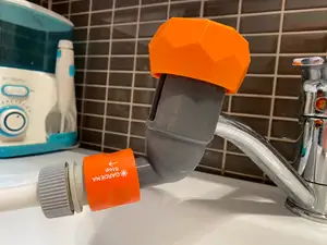 Faucet / Tap Adapter 22 Degree Garden Or Bathroom