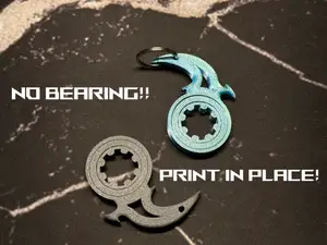 KEYRAMBIT -Keychain to your keys - Spin your keys!