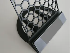 Detachable Brochure/Flyer Stand with custom plate